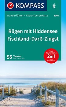 KOMPASS Wanderführer Rügen, mit Hiddensee und Fischland-Darß-Zingst, 55 Touren mit Extra-Tourenkarte