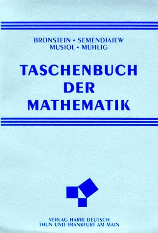 Taschenbuch der Mathematik