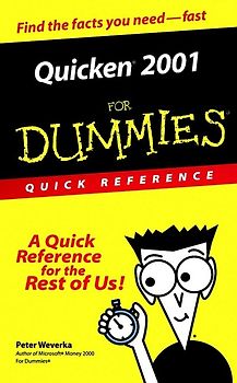Quicken 2001 For Dummies