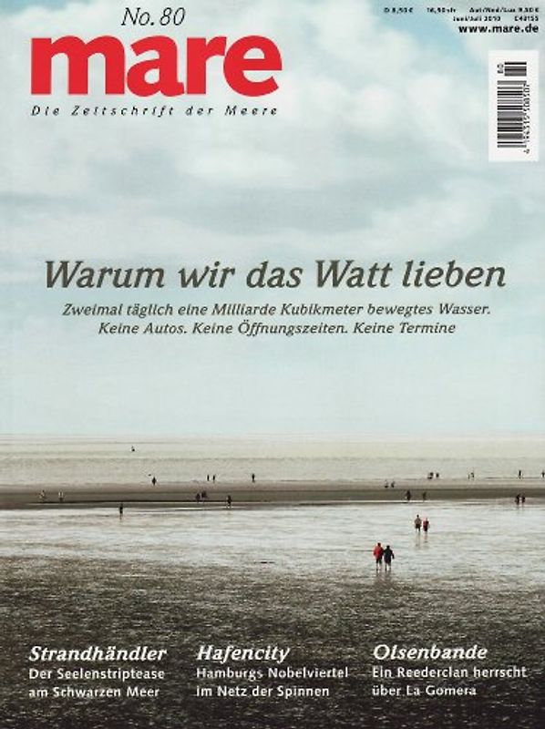mare - die Zeitschrift der Meere / No. 80 / Wattenmeer