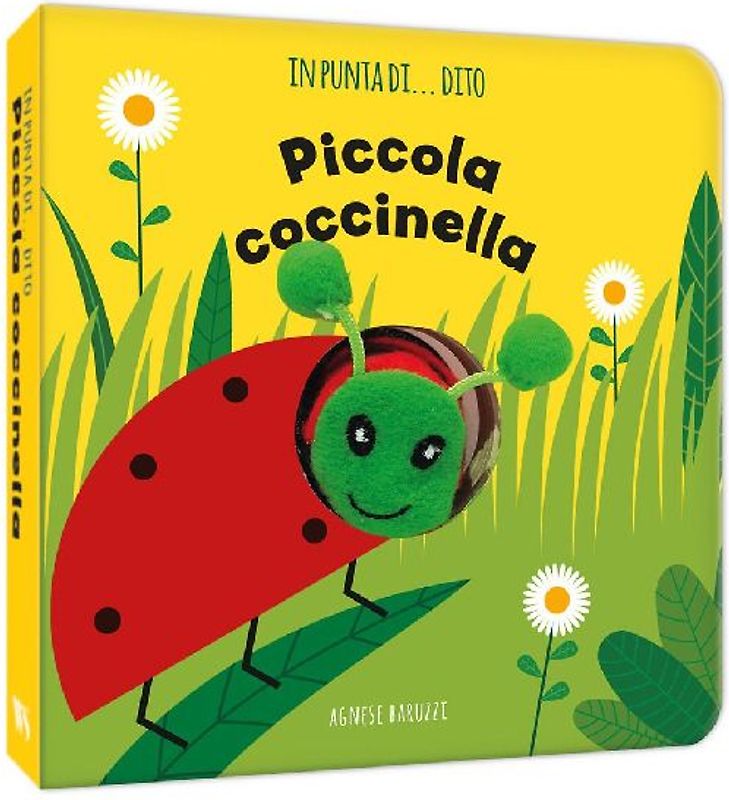 Piccola coccinella. In punta di dito
