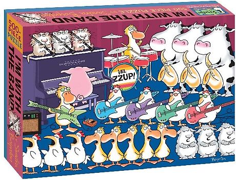 I'm with the Band: 500-Piece Puzzle