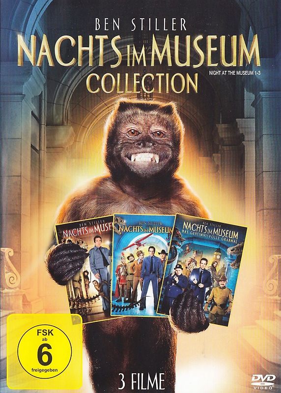 Nachts im Museum 1-3 [3 Discs] DVD