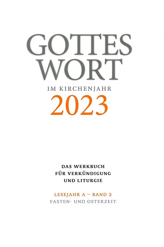 Gottes Wort im Kirchenjahr