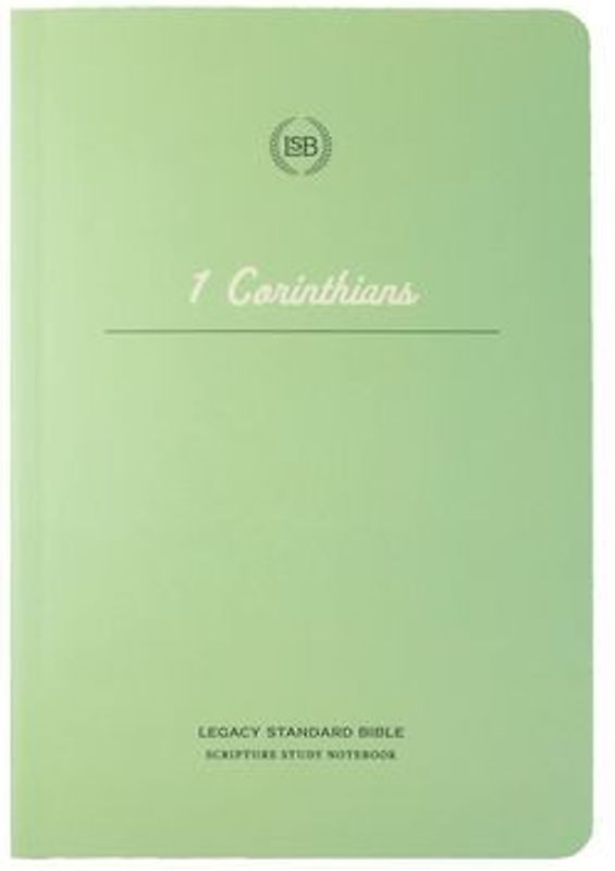 Lsb Scripture Study Notebook: 1 Corinthians