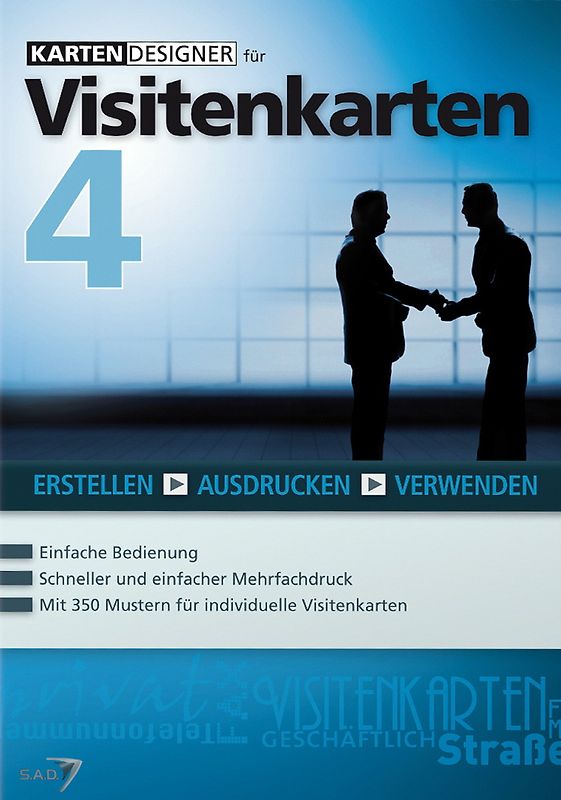 Kartendesigner für Visitenkarten 4 MacOS