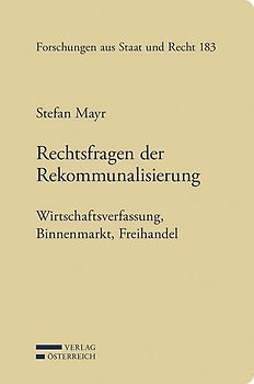 Rechtsfragen der Rekommunalisierung