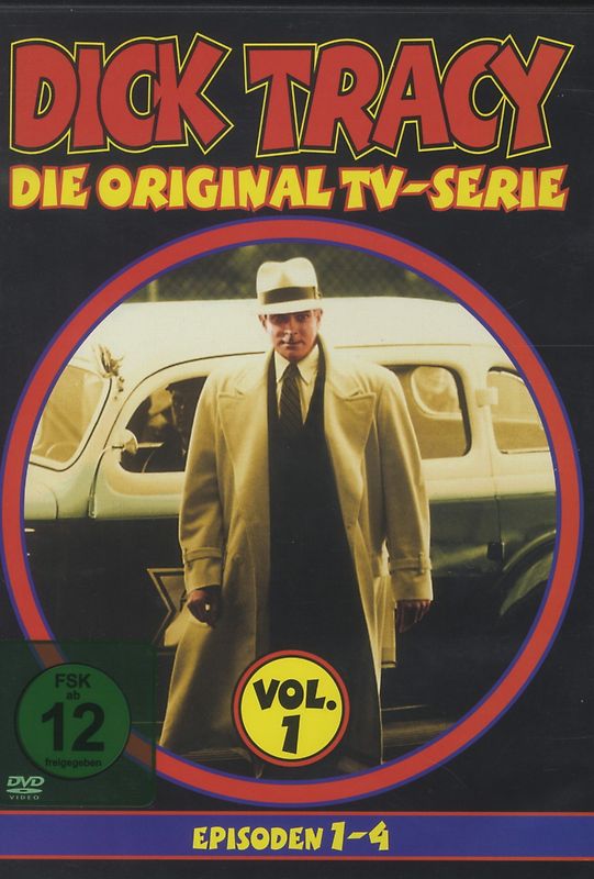 Dick Tracy Vol.1 Episode 1-4 DVD