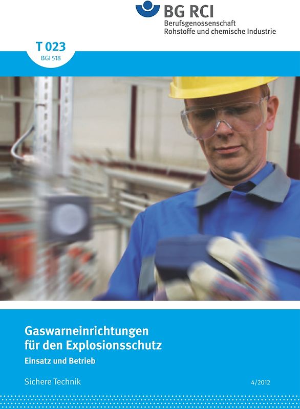 T 023 - Gaswarneinrichtungen für den Explosionsschutz
