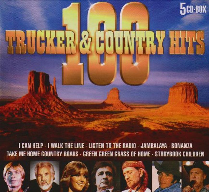Various - 100 Trucker & Country Hits