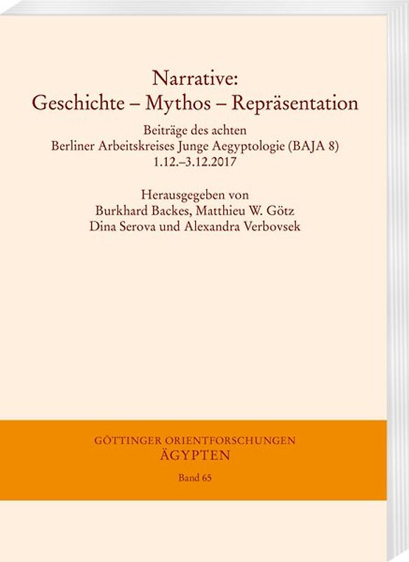 Narrative. Geschichte – Mythos – Repräsentation