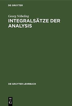 Integralsätze der Analysis