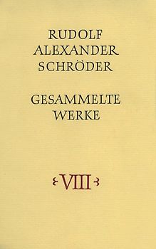 Gesammelte Werke. Dünndruckausgabe in acht Bänden