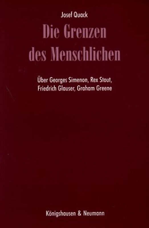 Die Grenzen des Menschlichen