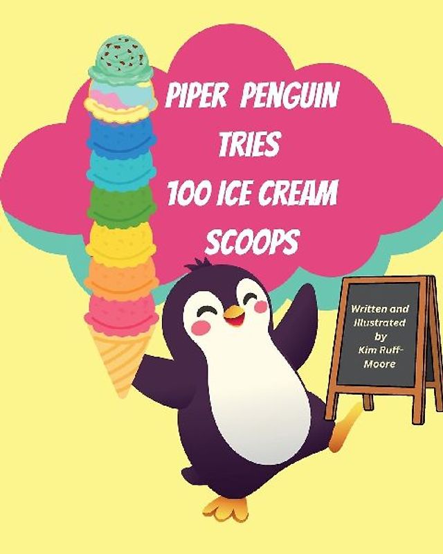 Piper Penguin Tries 100 Ice Cream Scoops