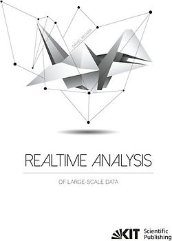 Realtime Analysis of Large-Scale Data