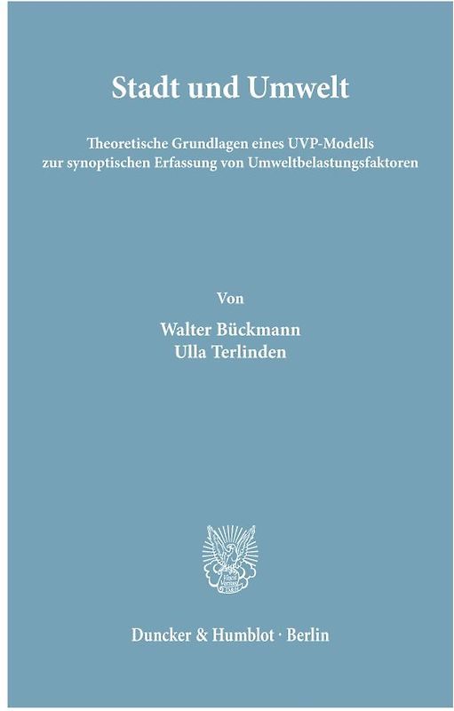 Stadt und Umwelt.