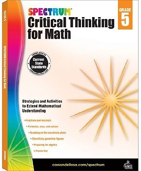 Spectrum Critical Thinking for Math, Grade 5