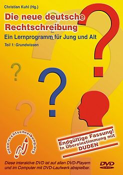 neue deutsche Rechtschreibung, Die DVD