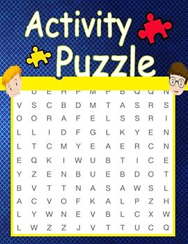 Activity Puzzle: Fun Brain Teasers and Logic Puzzles Includes Sudoku