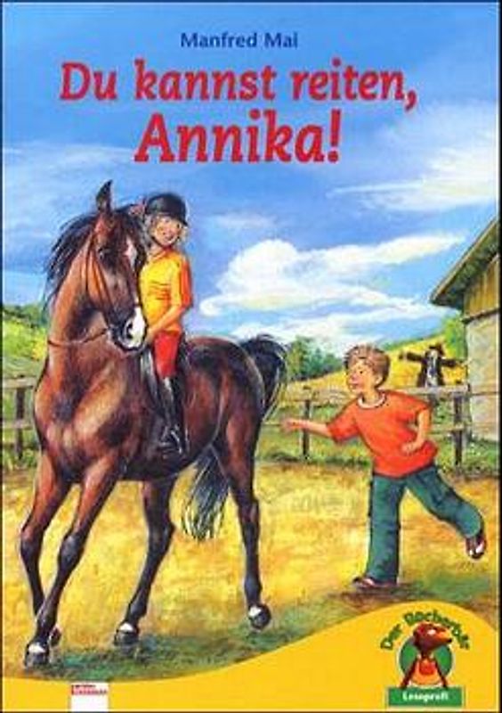 Du kannst reiten, Annika!