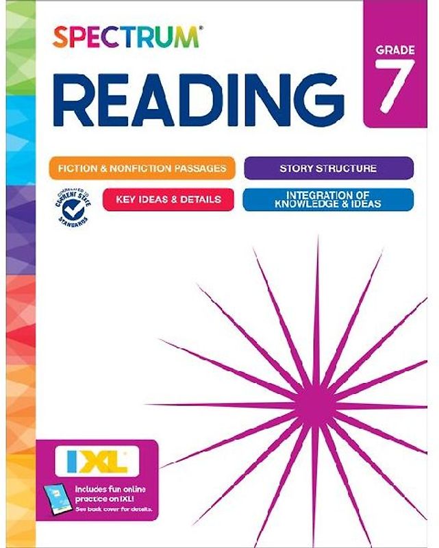 Spectrum Reading Workbook, Grade 7