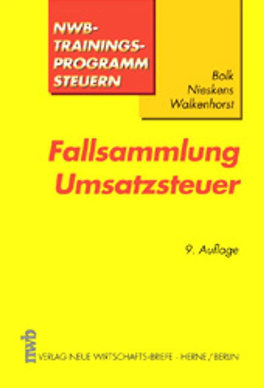 Fallsammlung Umsatzsteuer