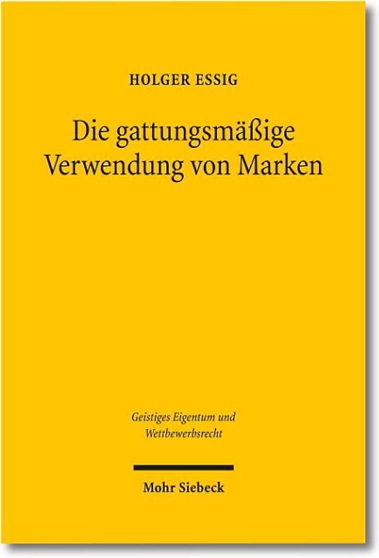 Die gattungsmäßige Verwendung von Marken