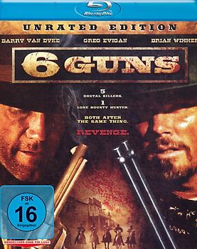 6 Guns - uncut Edition Blu-ray Disc