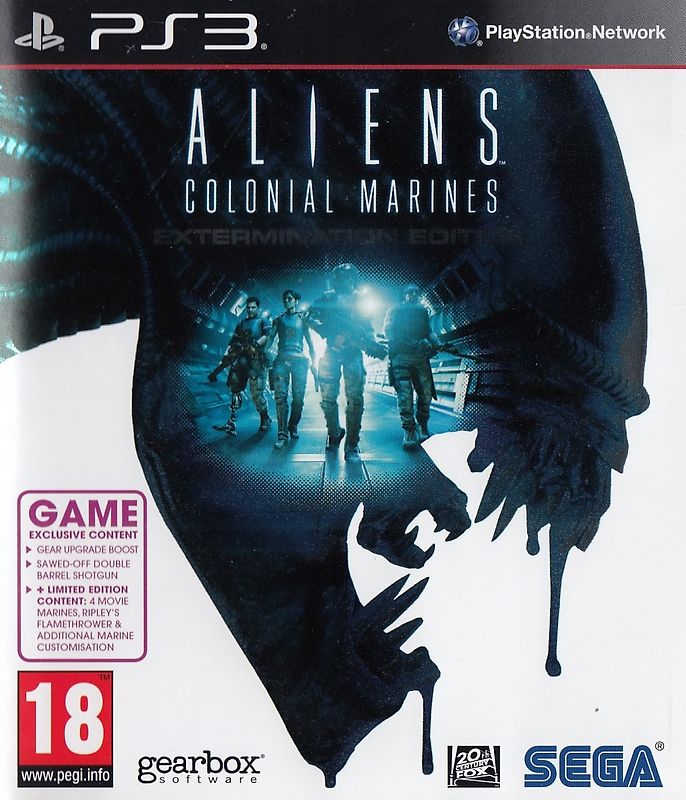 Aliens: Colonial Marines [Extermination Edition, Internationale Edition] PlayStation 3
