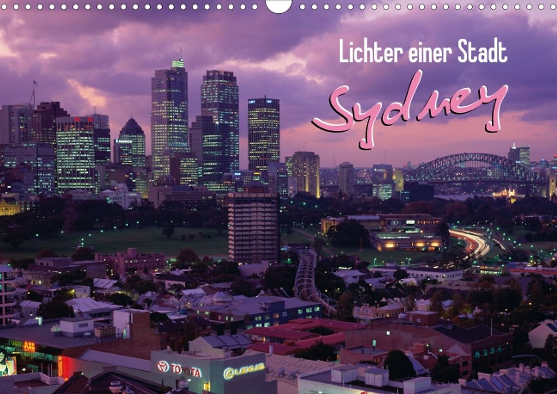 Lichter einer Stadt: Sydney (Posterbuch DIN A3 quer)
