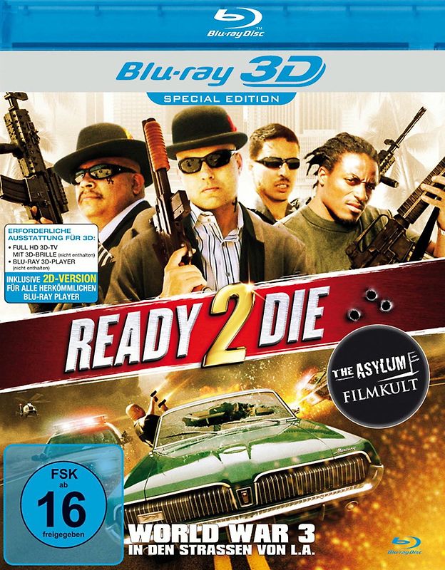 Ready 2 Die 3D 3D Blu-ray Disc