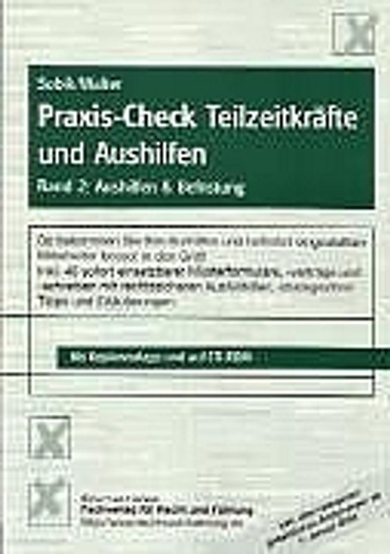 Praxis-Check - Teilzeitkräfte und Aushilfen