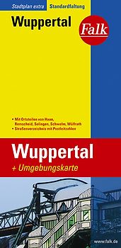 Falk Stadtplan Extra Wuppertal 1:20.000