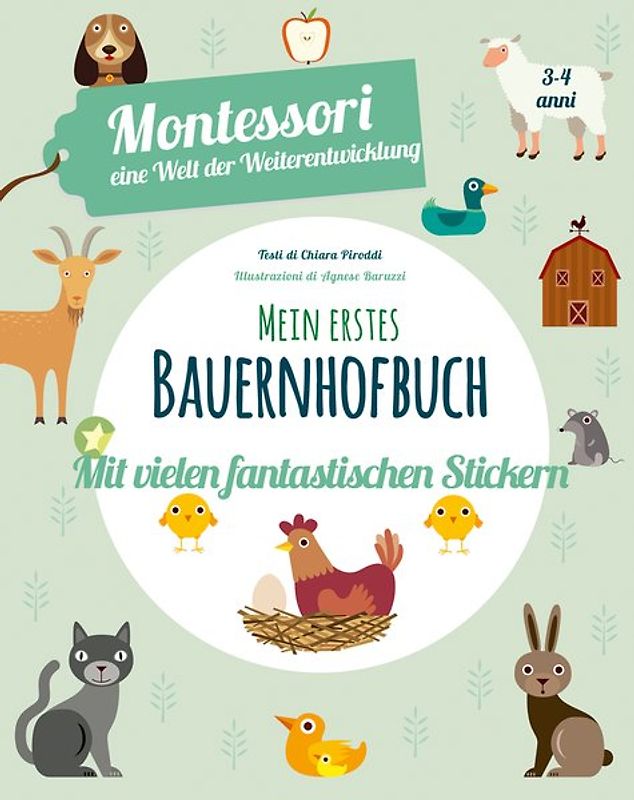 Mein erstes Bauernhofbuch. Mit vielen fantastischen Stickern