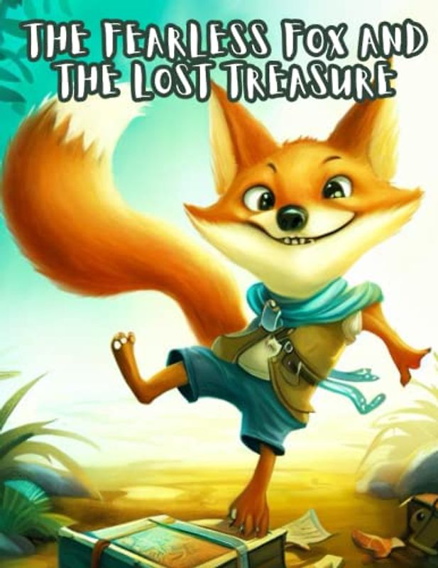 The Fearless Fox and the Lost Treasure: Short Story for kids about Courage, Perseverance & Self-Confidence I A Motivational Book For kids I Gift for Kids Age 4-8