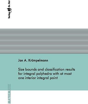Size bounds and classification results for integral polyhedra with at most one interior integral point
