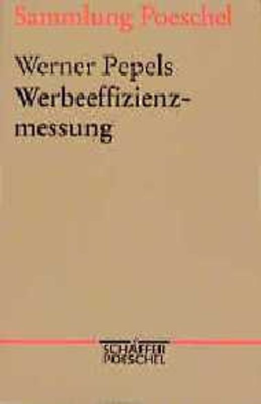 Werbeeffizienzmessung