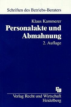 Personalakte und Abmahnung