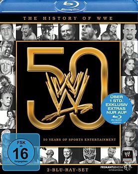 The History of WWE - 50 Years of Sports Entertainment Blu-ray Disc