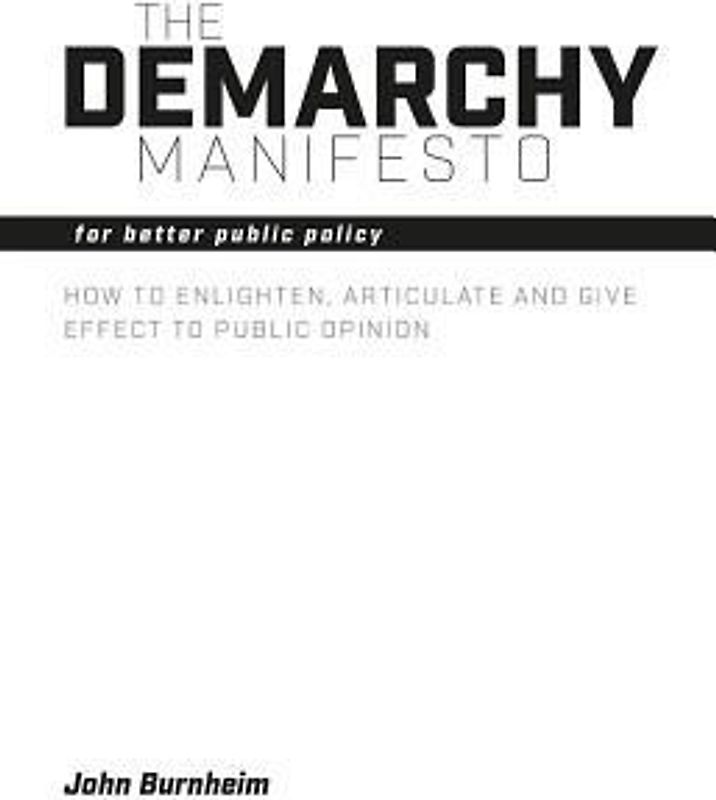 Demarchy Manifesto