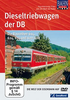 Dieseltriebwagen der DB - Die Baureihen 624, 634 und 627/628 DVD