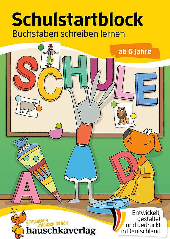 Schulstart-Block ab 6 Jahre – Buchstaben schreiben lernen