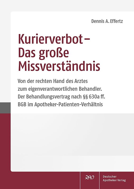 Kurierverbot – Das große Missverständnis