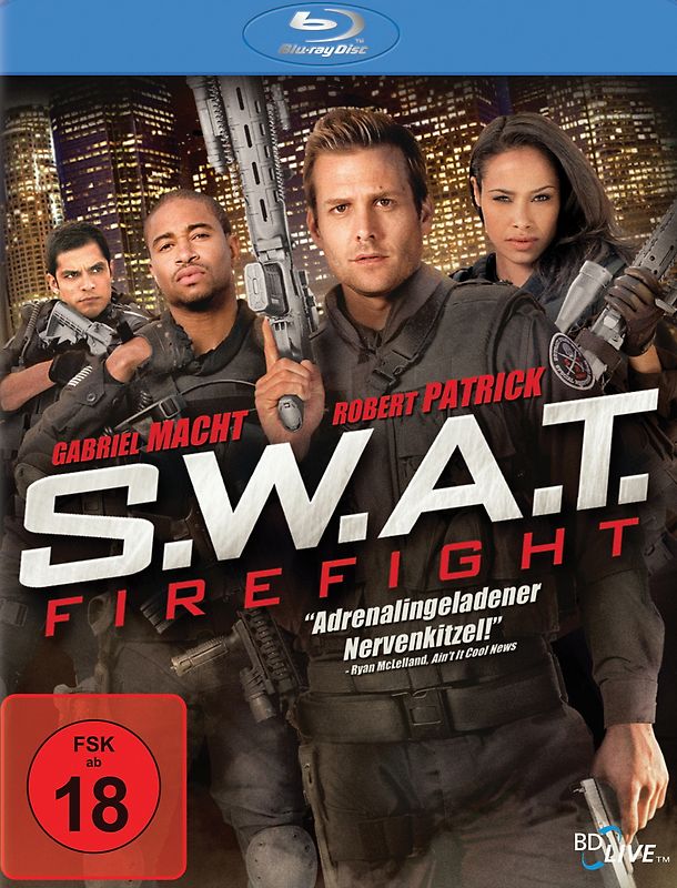 SWAT: Firefight Blu-ray Disc