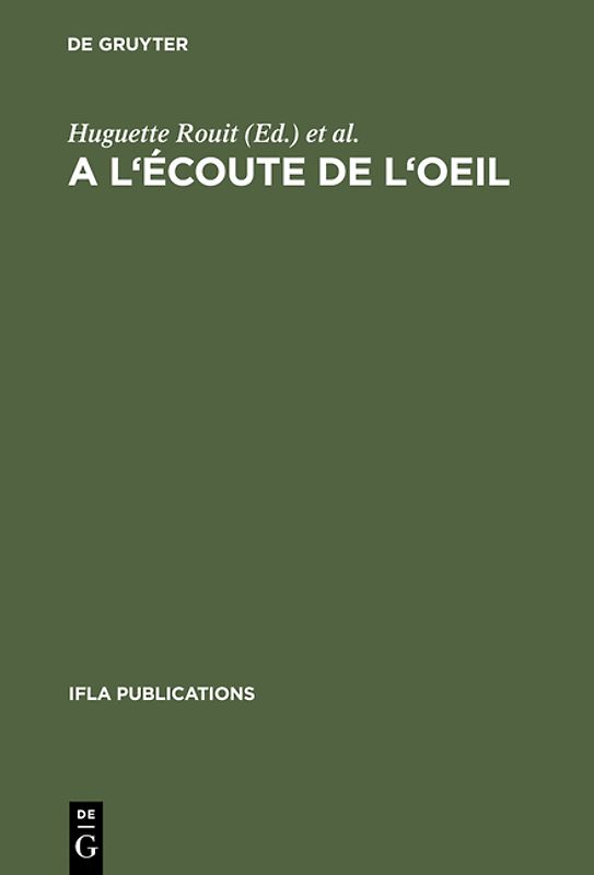 A l’écoute de l’oeil