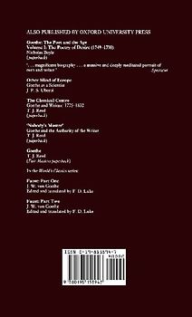 Goethe's Naturalistic Anthropology