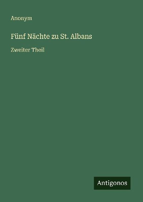 Fünf Nächte zu St. Albans