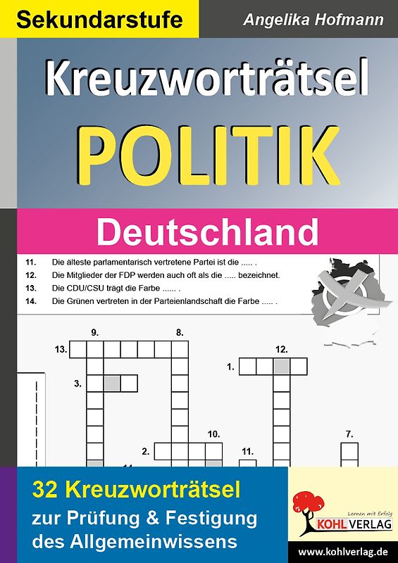 Kreuzworträtsel Politik / Deutschland