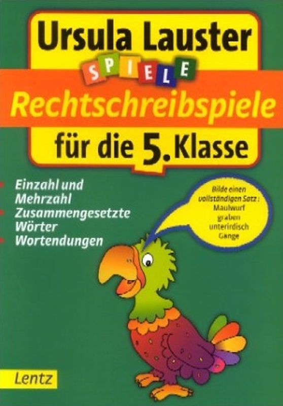 Rechtschreibspiele für die 5. Klasse